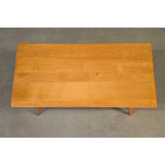 Mid-Century Modern Refinished 36” Paul McCobb Planner Group Coffee Table For Sale - Image 3 of 6