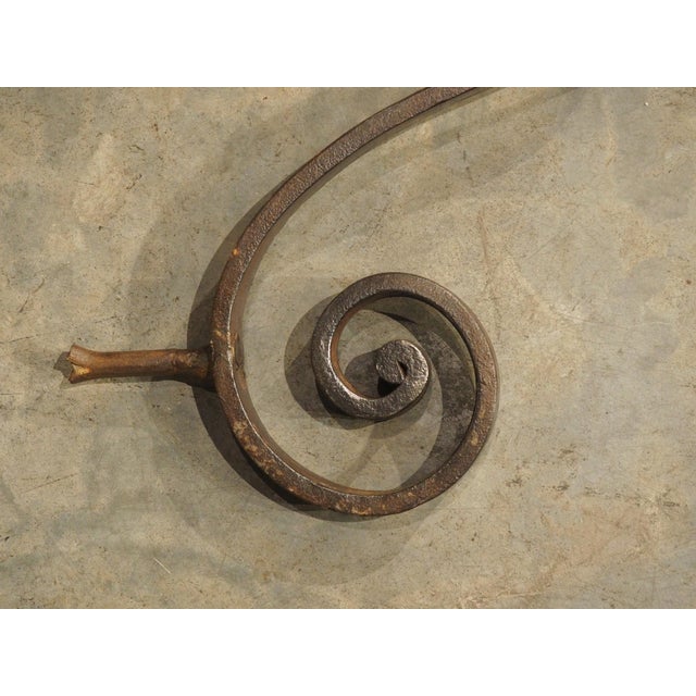 Large Antique French Brass and Wrought Iron Dolphin Fountain Spout ...