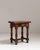 1970s French Chestnut Brown Oak Side Table with Single Drawer For Sale - Image 11 of 15
