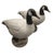 Pair of Vintage-Style Resin Canada Goose Garden Statuary For Sale - Image 4 of 12