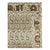 This mid-20th-century Persian Malayer rug presents a disciplined allover composition across a muted blue-grey field....