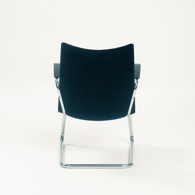 4014 Tubular Steel Dutch Lounge Chair from Gebr. De Wit, 1950s For Sale - Image 4 of 18
