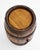 Italian Oak and Iron-Bound Coopered Barrel, 19th Century For Sale - Image 12 of 17