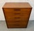 Henredon Henredon Circa 60' Mid-Century Modern Walnut Highboy Dresser For Sale - Image 4 of 17