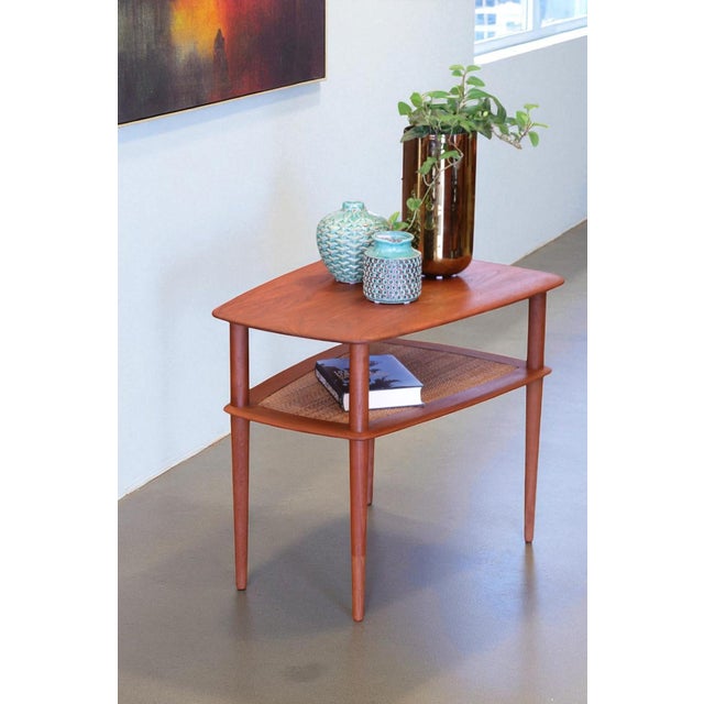 Mid-Century Danish Side Table in Teak by Peter Hvidt & Orla Mølgaard-Nielsen for France & Daverkosen, 1960s For Sale - Image 10 of 12