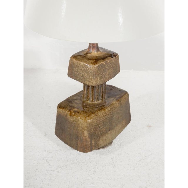 Large Ceramic Table Lamp by Kaiser Leuchten, 1970s For Sale - Image 9 of 11