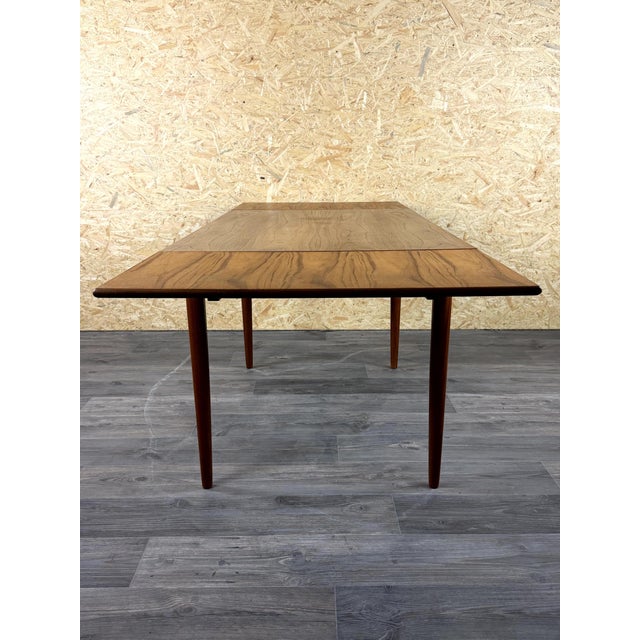 Vintage Danish Teak Dining Table, 1960s For Sale - Image 12 of 17