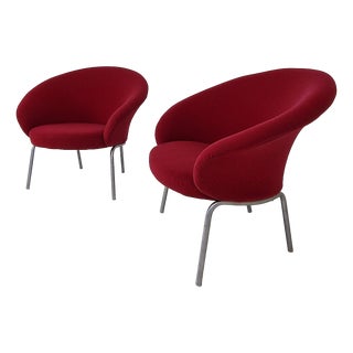Model F570 Lounge Chairs by Pierre Paulin for Artifort, 1963, Set of 2 For Sale