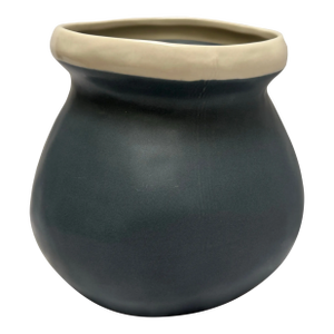 Vintage Scandinavian Design Two Toned Vase or Vessel