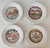 Brick Red Restoration Hardware Gourmet Cheese Appetizer Plates - Set of 4 For Sale - Image 8 of 8