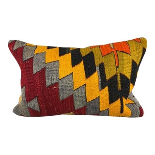 16 x 24 Kilim Pillow Turkish Anatolian Whispers Pillow Cushion Cover For Sale