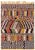 Doris Leslie Blau Mid-Century Vintage Moroccan Tribal Ivory Hand-Knotted Rug For Sale