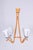 Mid-Century Chandelier in Beech and Glass by Dřevo Humpolec, Czech, 1960s For Sale - Image 9 of 12
