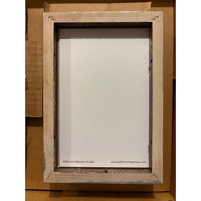 Contemporary Jefferson Hayman Crisp White Shirt Repro Print in Custom Frame For Sale - Image 4 of 4