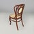 Antique Italian Wood and Vienna Straw Chairs with Curl Details, 1890s, Set of 4 For Sale - Image 5 of 18