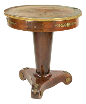 Vintage Walnut Dining Table in Wood and Metal, Italy, 1950s