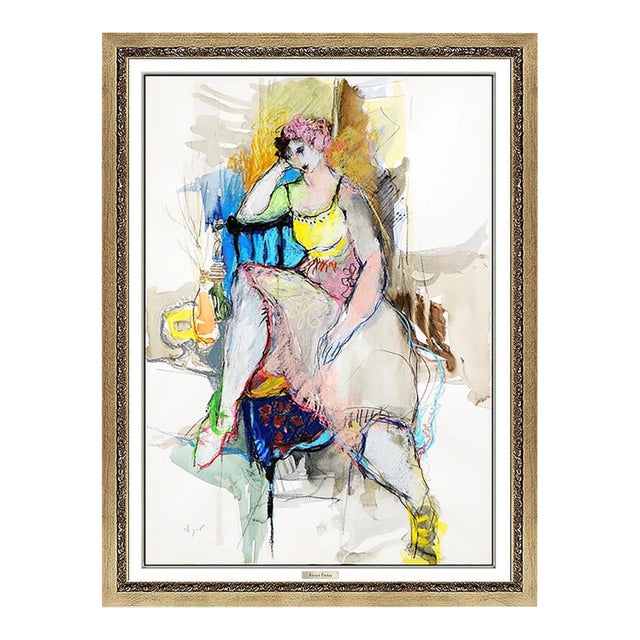 Late 20th Century Resting the Mind, Itzchak Tarkay For Sale