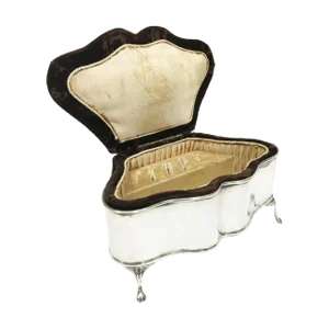 Silver Jewelry Box by Cornelius Desormeaux Saunders & James Shepard, 1908