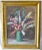Eggplant Mid 20th Century Floral Still Life Oil Painting by Ollie M. Perry, Framed For Sale - Image 8 of 8