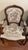 20 Century Chateau d'Ax Louis XV Tapestry Armchair For Sale - Image 9 of 12