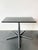 Beautiful vintage TV table / side table in chrome and wood in a very attractive design. It has a chrome 5-star base, which...