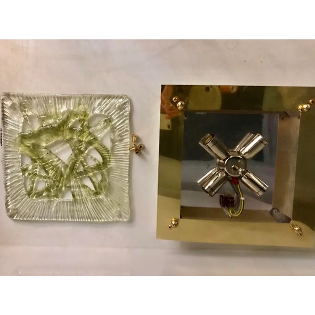 La murrina murano glass ceiling light flushmount handblown murano art glass signed la murrina murano glass has a mixture...