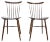 Scandinavian Style Dining Chairs, 1960s, Set of 4 For Sale