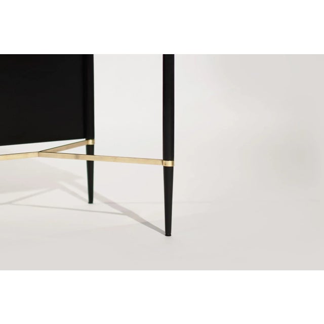 Ebonized Mahogany Desk by Paul McCobb, Connoisseur Collection, C. 1950s For Sale - Image 12 of 12