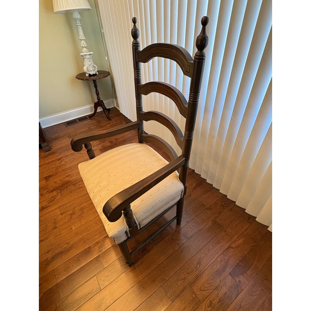 1940s 8 Spanish Colonial Dining Chairs For Sale - Image 4 of 6