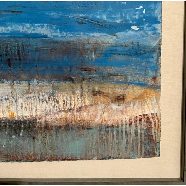 Shawn Dulaney, Abstract Expressionist Virtues Landscape Venetian Plaster Painting Shawn Dulaney, c. 2010-2011 For Sale - Image 9 of 12