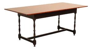 D.R. Dimes Farmhouse Style Cherry Top Dining Table