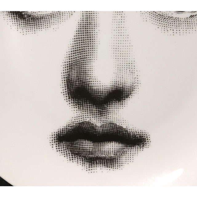 Piero Fornasetti Fornasetti Porcelain Themes & Variation Plate, Pattern Number 6 For Sale - Image 4 of 9