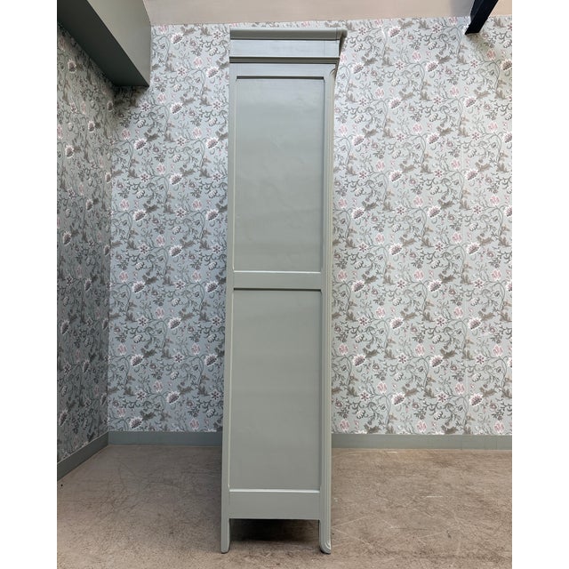 Large Art Nouveau Wardrobe in Sapelli and Beech, 1890s For Sale - Image 5 of 18