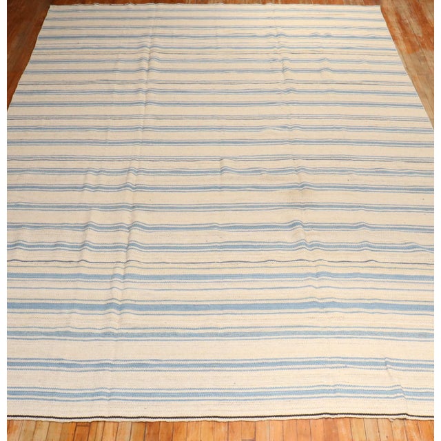 One of a kind large persian mid 20th century Kilim
