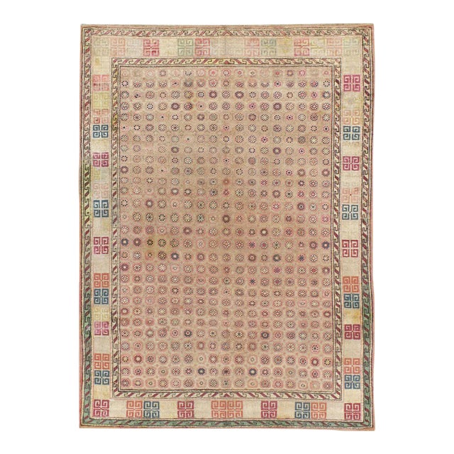 Galerie Shabab Collection Early 20th Century Indian Agra Rug For Sale