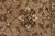 Brown Ziegler Rug 8′ X 8’3” Brown Wool Traditional Hand-Knotted Oriental Carpet For Sale - Image 8 of 15