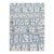 Modern Central Asian Felt Rug | Abstract Linear Design | 9x12 For Sale