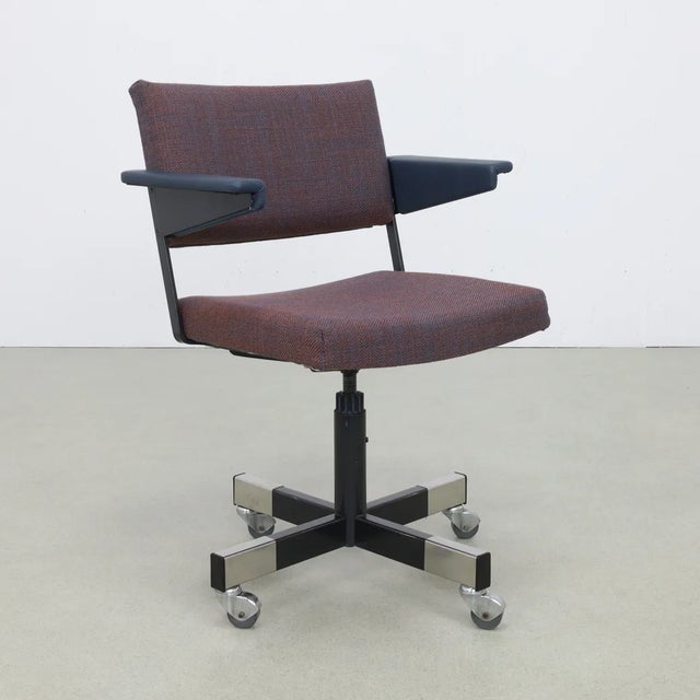 Office Chair by Andre Cordemeyer for Gispen, 1960s For Sale - Image 11 of 11