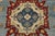 Kazak Rug 10’1” X 13’6” Blue Wool Tribal Hand-Knotted Oriental Carpet For Sale In Philadelphia - Image 6 of 15