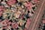 1990s 1990's Floral Pak-Persian Black/Black Wool Rug - 9'0'' X 12'0'' For Sale - Image 5 of 9