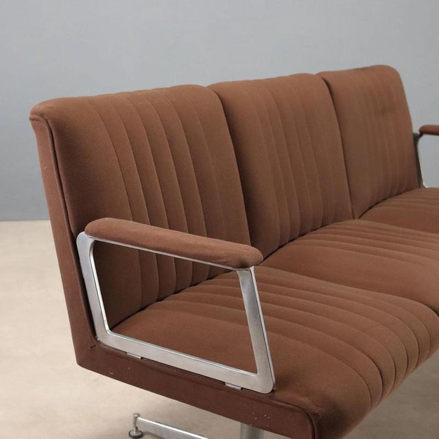 Vintage Minimalist 3-Seater Sofa For Sale - Image 3 of 9