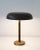 Black Swedish Modern Table Lamp in Brass by Boréns, 1940s For Sale - Image 8 of 9