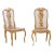 18th Century Vintage Italian Side Chairs - a Pair For Sale