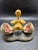 VTG 2000 American Chestnut Folk Art Duck Figurine, Artist Peter Bretz For Sale - Image 4 of 6