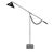 Italian Adjustable Chrome and Marble Floor Lamp in the style of Arredoluce, 1960s For Sale - Image 14 of 14