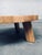 Brutalist Oak Round Coffee Table from Meubelfabriek Oisterwijk, Netherlands, 1960s For Sale - Image 12 of 18