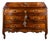 18th-Century Genoese Baroque Chest of Drawers with Inlays and Mercury-Gilded Bronze Handles, 1750 For Sale
