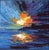 Early 21st Century Natalia Vypritskaia, Sunset, Oil on Canvas For Sale - Image 5 of 5