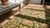 Textile Surprising Green-Avocado Ground Color With Medallion Design Antique Persian Sultanabad Rug For Sale - Image 7 of 9