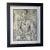 Mid Century Cubist Figurative Drawing by Carol Crain For Sale